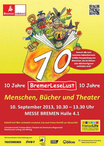 10_Jahre_BremerLeseLust_2013_Plakat